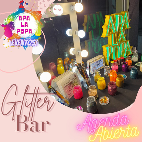 Stand De Glitter Bar Para Eventos