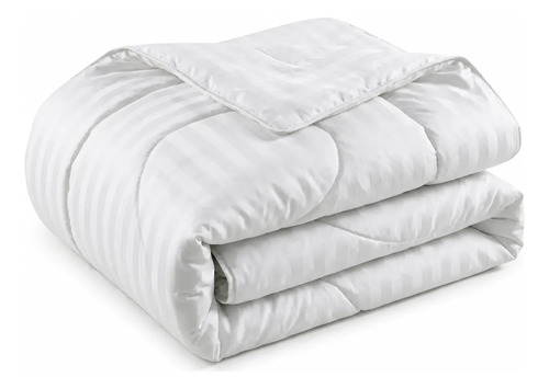 Edredom Casal Queen 400 Fios Dupla Face Grosso Hotel Oferta