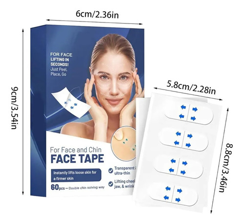 Ah Cinta Adhesiva Invisible For Levantamiento Facial En V,