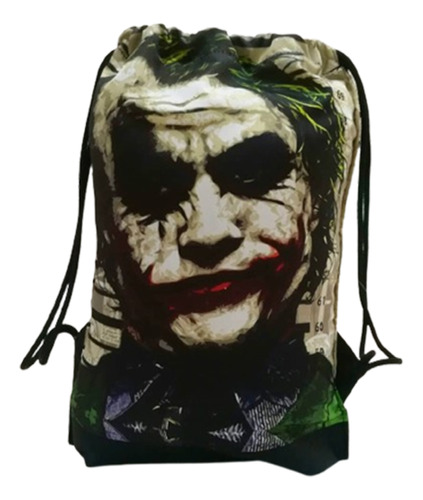 Tula Guasón Joker  Deportiva Mochila Genérica 