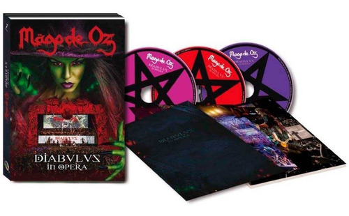 Mago De Oz Diabulus In Opera 2 Cds + Dvd