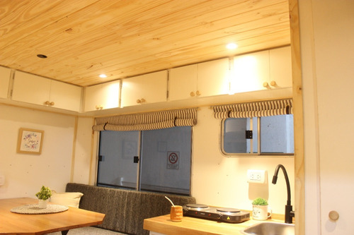 Imagen 10 de 25 de Casa Rodante Estilo Americana Para 4 Personas
