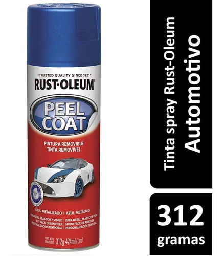 Spray Envelopamento Azul Metálico Brilhante - Rust Oleum