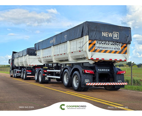 Rodocaçamba Randon Basculante New R 23/24 9 Eixos 25m