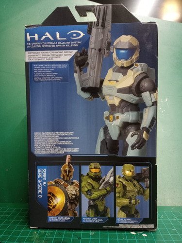 Halo The Spartan Collection Spartan Commander Agryna (Usado)