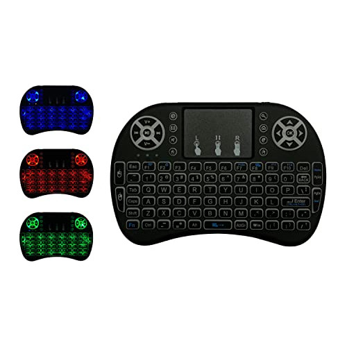 Makerspot Wireless Mini Keyboard 2.4ghz Con Touchpad & Mouse