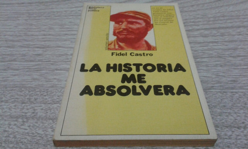 Libro Fisico La Historia Me Absolverá /  Fidel Castro