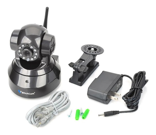 Cámara de seguridad VStarcam C7837WIP con resolución de 1MP visión nocturna incluida negra