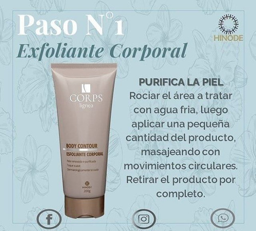 Crema Masaje Hinode Corps Lignea 200g Bisnaga Almendras