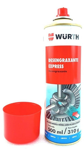 Desengraxante De Engrenagens E Peças Em Geral Wurth 500ml 