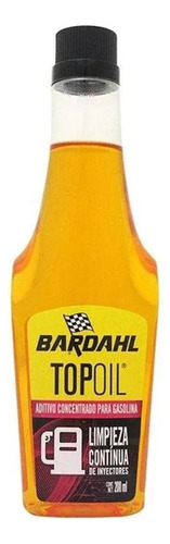 Aditivo Limpieza Continua Concentrado Top Oil Bardahl 200ml