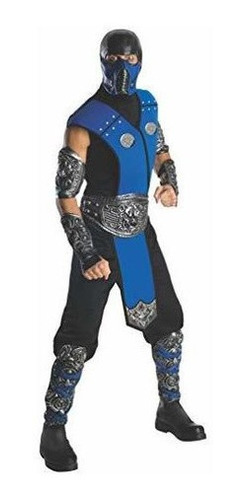 Disfraz De Mortal Kombat Sub Zero Para Adultos