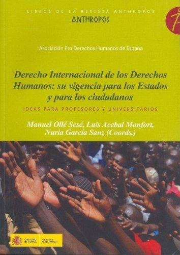 Derecho Internacional De Los Dd.hh., Olle Sese, Anthropos