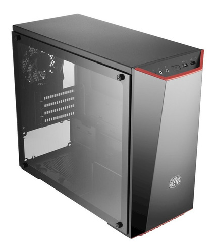 Imagen 1 de 5 de Gabinete Gamer Cooler Master Masterbox Lite 3.1 Tg Negro