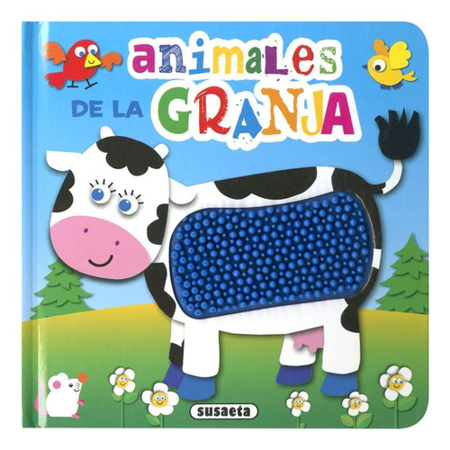 Animales De Granja (texturas):  Aplica, De Varios Autores. Editorial Susaeta, Tapa Dura En Español