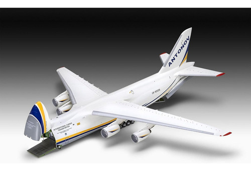 Avión Antonov An-124 Ruslan 1/144 Model Kit Revell