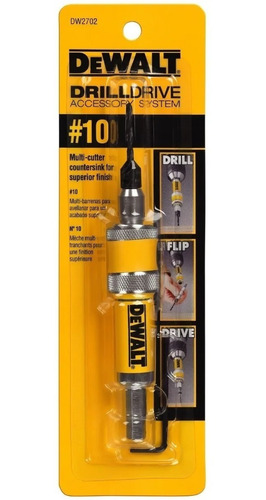 Fijador Avellanador Reversible #10 Dw2702 Dewalt Accesorios