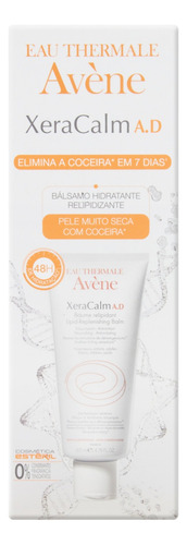  Bálsamo Hidratante Relipidizante sem Fragrância Eau Thermale Avène XeraCalm A.D Caixa 200ml