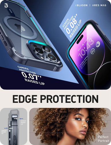 Phone Case I-blason Ares Magnetic W/ Screen Protector iPhone