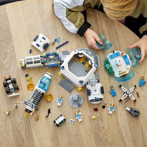 Kit Lego City Base De Investigación Lunar 60350 786 Piezas