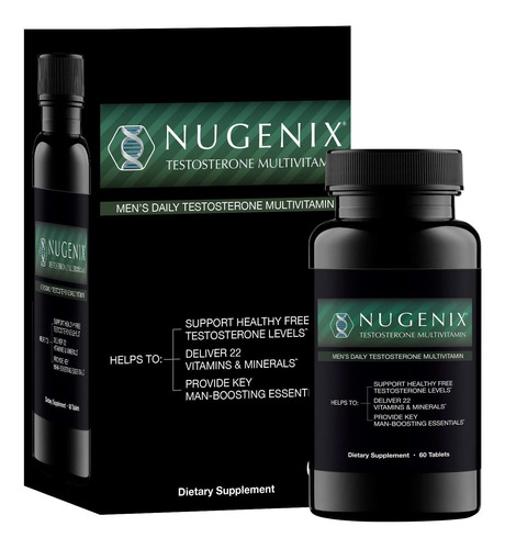 Nugenix Testosterona Diaria Multivitamnica Para Hombres, 19