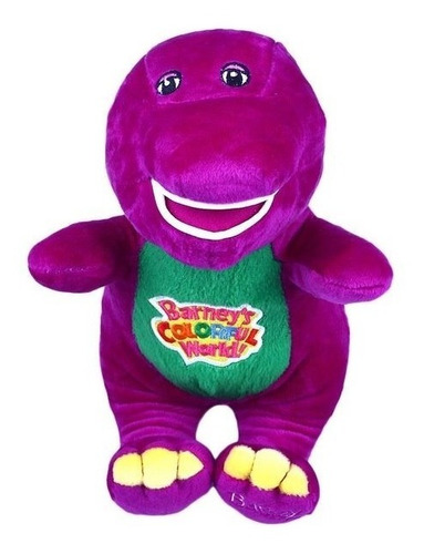 Pelúcia Musical Barney 28cm Pronta Entrega 012