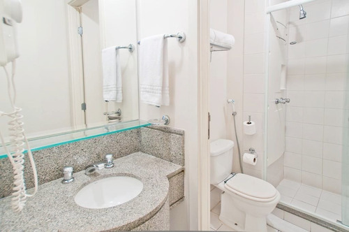 Imagem 7 de 15 de Flat Em Congonhas - Aeroporto Imóvel Fora Do Pool - Oportunidade De Investimento Ou Moradia ! - Sf33443