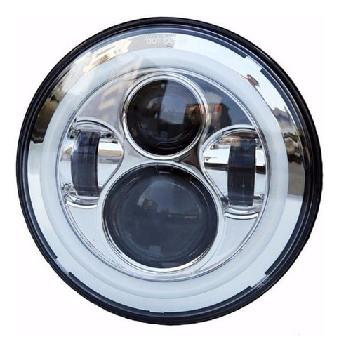 Fwefww Una Faros Ojo Ángel Led Jeep Jk Wrangler 7 Tj Cj5