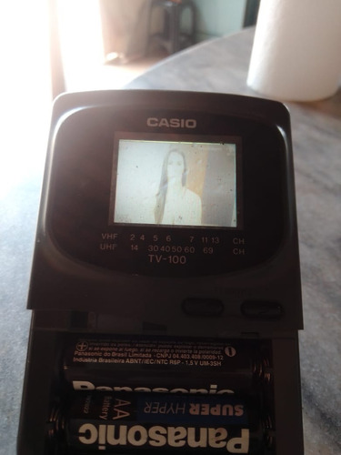 Imagem 5 de 5 de Tv Casio De Bolso - Usado Antigo - Funcionando
