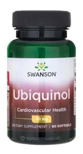 Ubiquinol 50mg 60softgel Swanson Usa Envio Gratis