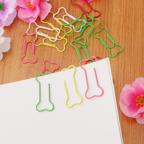 50 Piezas Metal De Clips Multipropósito Clips De Papel De