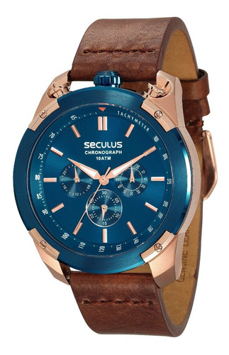 Relógio Seculus Masculino 28915gpsvvc1