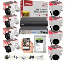 Comprar Cámaras De Seguridad Kit Cctv 1080p Dahua Dvr 8ch+8 Cámaras