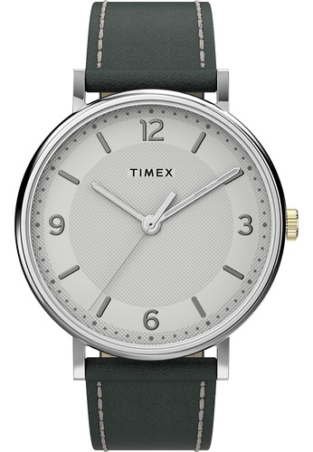 Reloj Timex Southview Para Hombre De 41 Mm, Caja Plateada, E