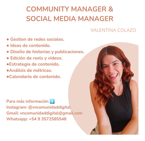 Servicio De Community Manager Y Social Media Manager