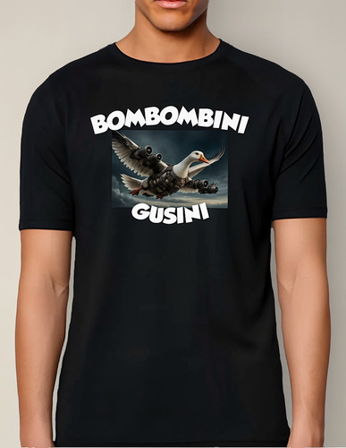 Remera Unisex Bombombini Gusini Italian Brainrot Meme
