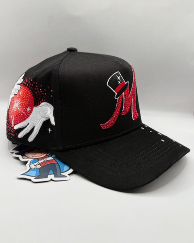 Gorra Thirty One Hats El Mago Original Edición Limitada Negro Ajustable Lisa