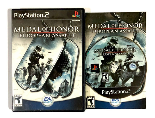 Medal Of Honor Europ Assault - Juego Original Playstation 2