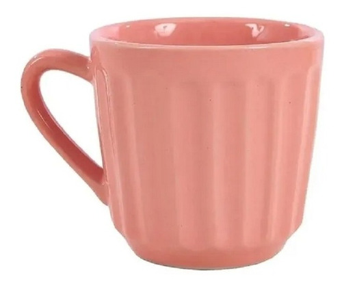 Jogo Xícaras/canecas Caneladas 150 Ml - Cantinho Do Café/chá