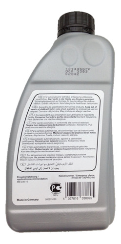 Kit 6 Óleo Câmbio Automático Febi Atf 33889 Azul sintético