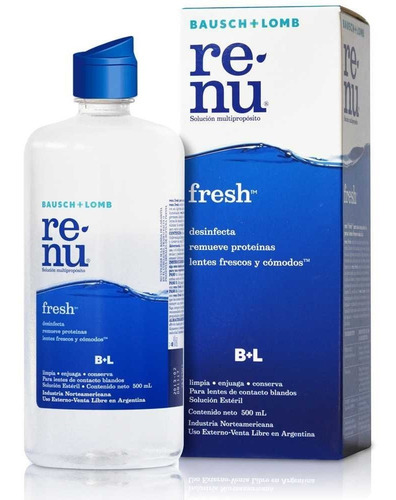 Renu Solución Lentes De Contacto 500 Ml