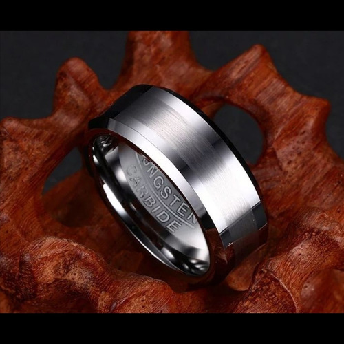 Anillo Carburo De Tungsteno Unisex Precio Por Pieza