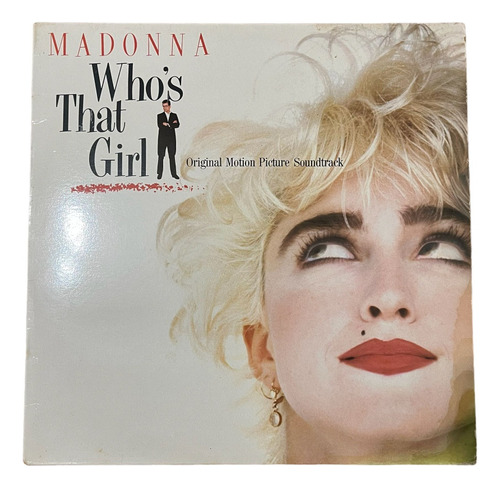 Madonna Who's That Girl Movie Soundtrack 1987 Vinilo Lp