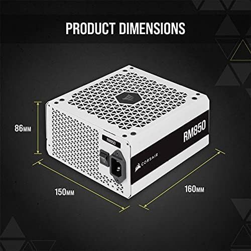 Corsair Rm Series (2021), Blanco, Rm850, 850 Vatios, Certifi