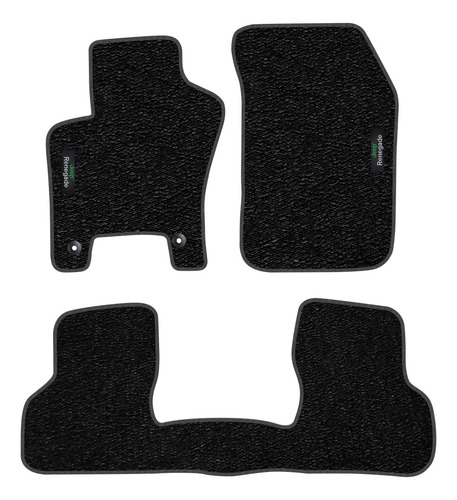 Jogo Tapete 3pçs Jeep Renegade 2015/.. +porta Malas Borracha