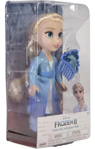 Boneca Disney Frozen 2 Petite Elsa c/ Pente 15 cm Oficial Licenciado -  Shoptoys Brinquedos e Colecionáveis