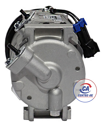 Compressor Ar Cond. 10sre18c 8pk 12v Aplicavel Jhon Deere