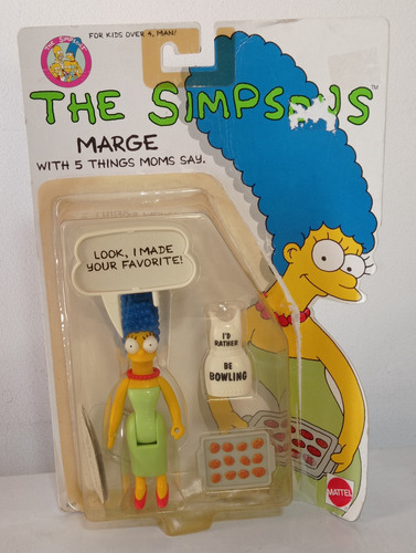 Marge Simpson Figura Mattel 1990 Simpsons 90s Vintage