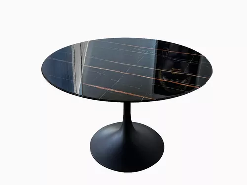 Mesa de comedor redonda de 120x75 cm - Mubak