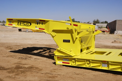 Lowboy 60 Ton Perfil Bajo Extensible Cuello Desmontable